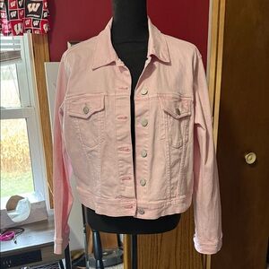 GAP Light Pink Jean Jacket